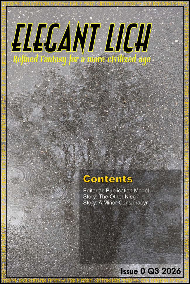 cover graphic for Elegant Lich